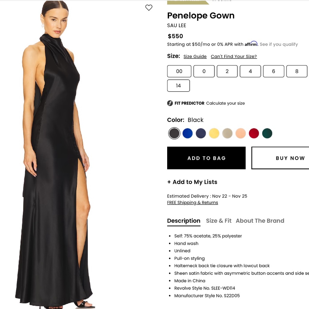 SAU LEE GOWN